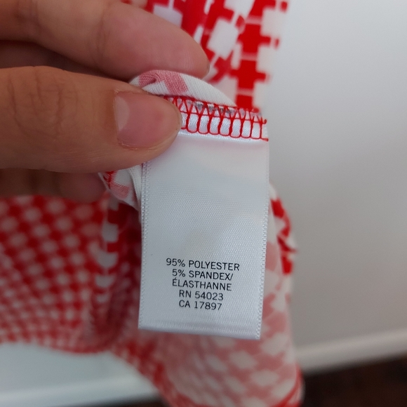 Banana Republic Patterened X-Small Shirt - Picture 4 of 5